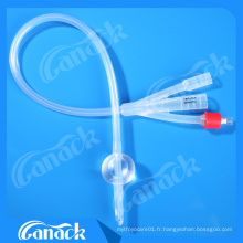 Produit médical Silkone Foley Catheter with Ce ISO